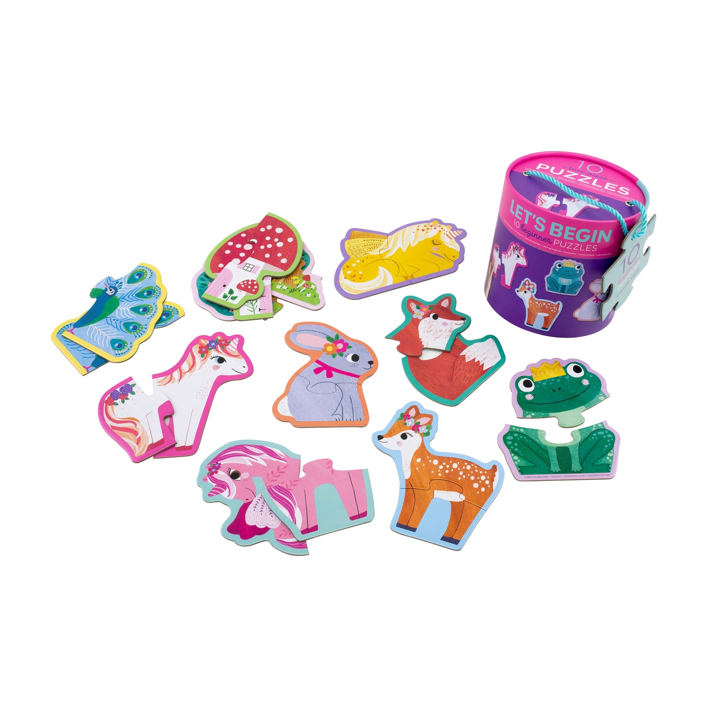 Lets Begin Puzzle Unicorn 2 Piece