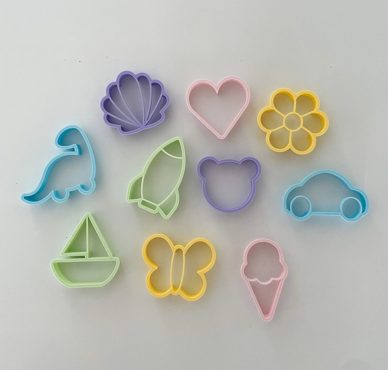Mini Coloured Eco Cutters | Assorted