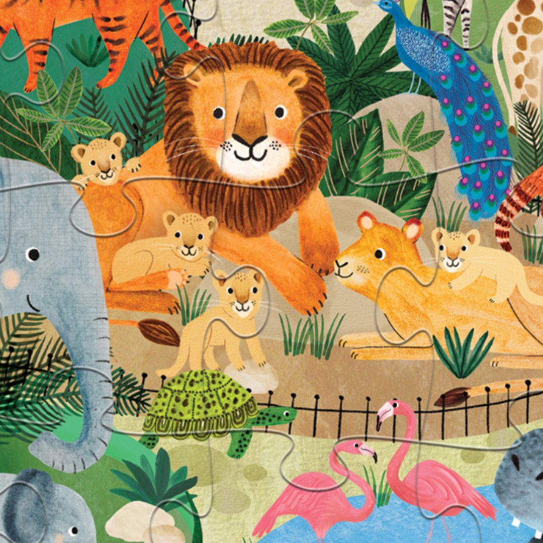 Little Building Zoo Puzzle 24 Piece