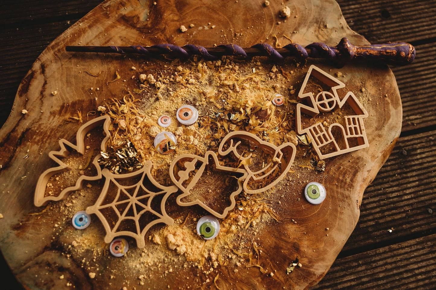 Halloween Eco Playdough Cutter Set