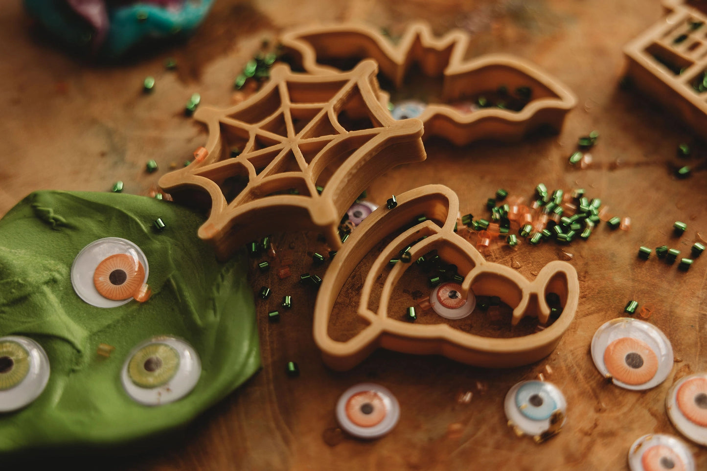 Halloween Eco Playdough Cutter Set