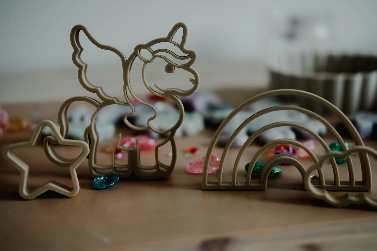 Fairytale Unicorn Eco Playdough Cutter Set