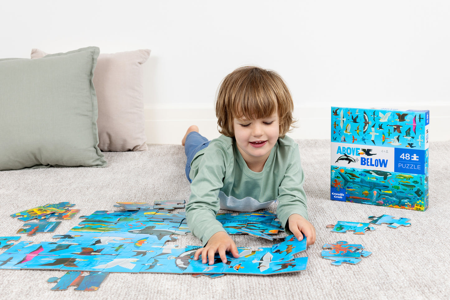 Above & Below Puzzle Sea and Sky 48 Piece
