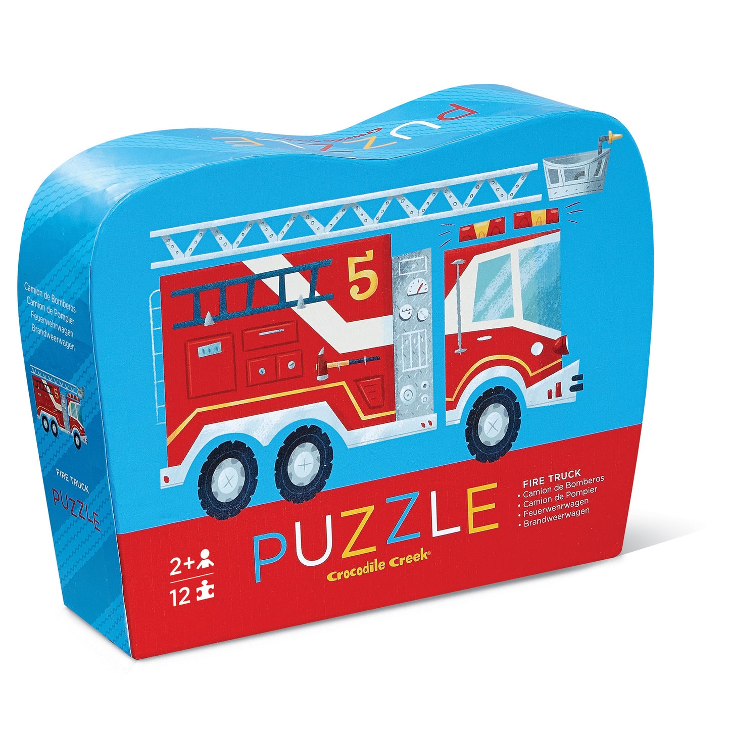 Mini Puzzle Fire Truck 12 Piece
