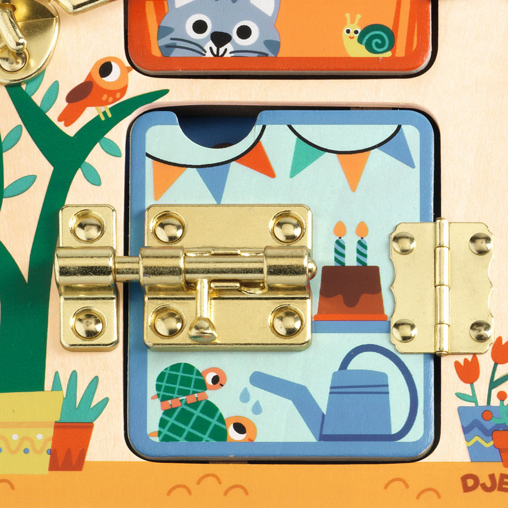 Cabanalock Wooden Puzzle with Locks