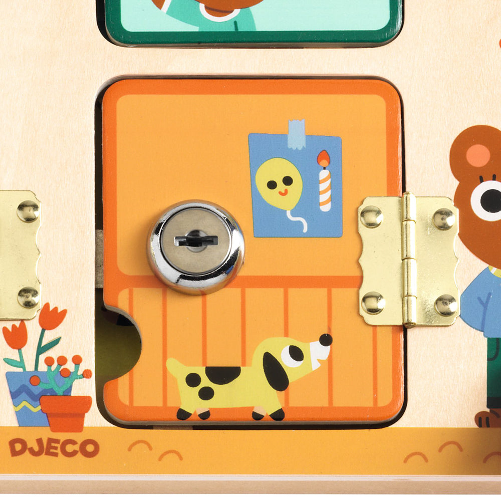 Cabanalock Wooden Puzzle with Locks