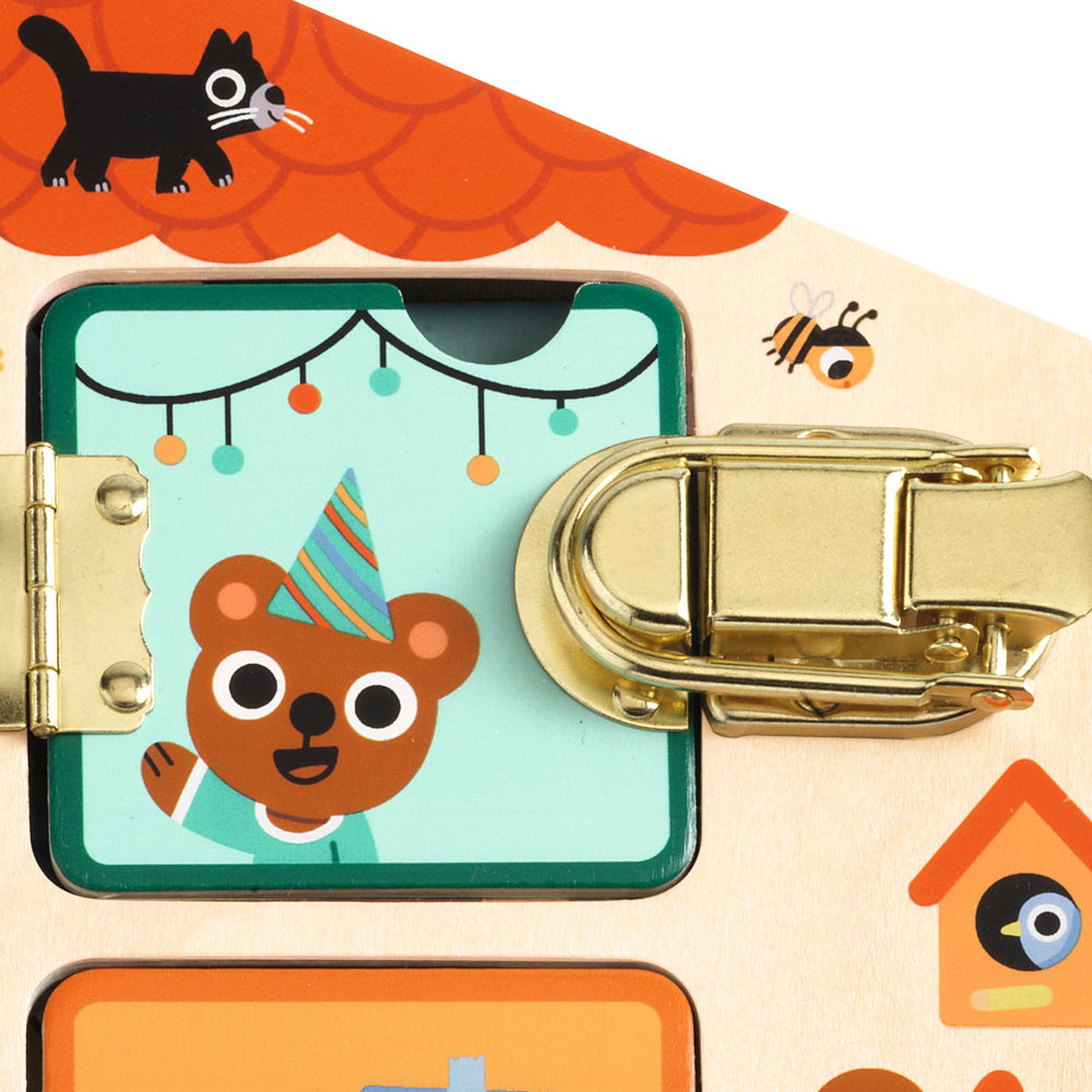 Cabanalock Wooden Puzzle with Locks