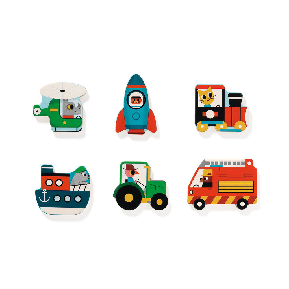 Transport Wooden Puzzle