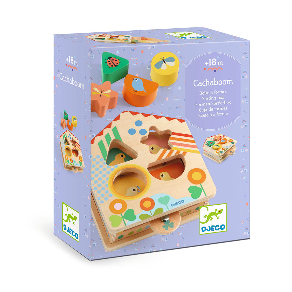 Cachaboom Shape Sorter with Tab