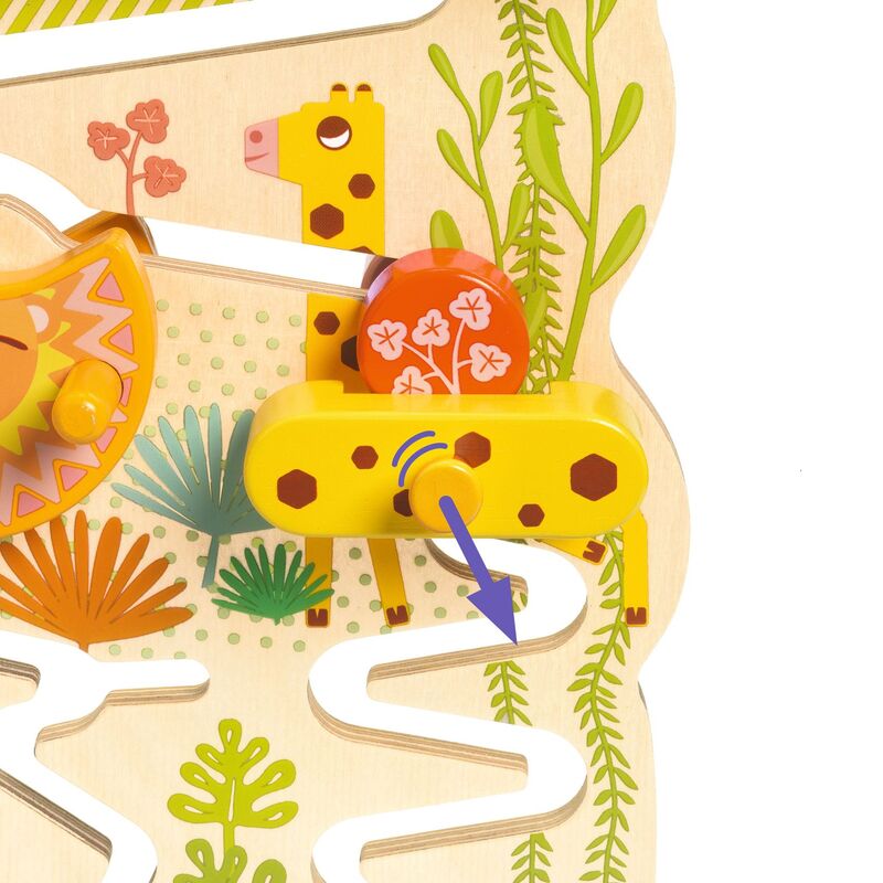 Cascadou Wooden Sliding Maze Puzzle