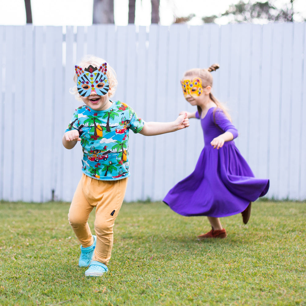 DIY Jungle Animal Masks