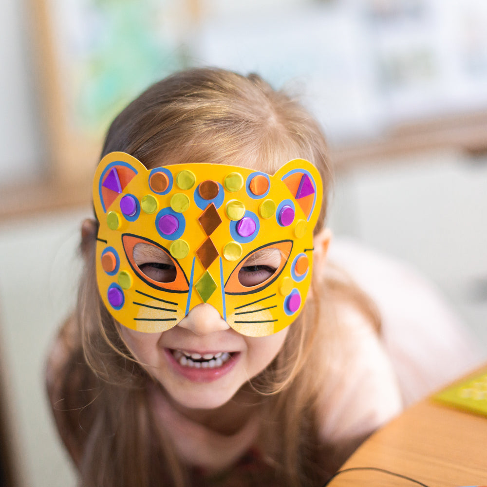 DIY Jungle Animal Masks