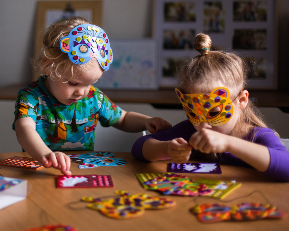 DIY Jungle Animal Masks