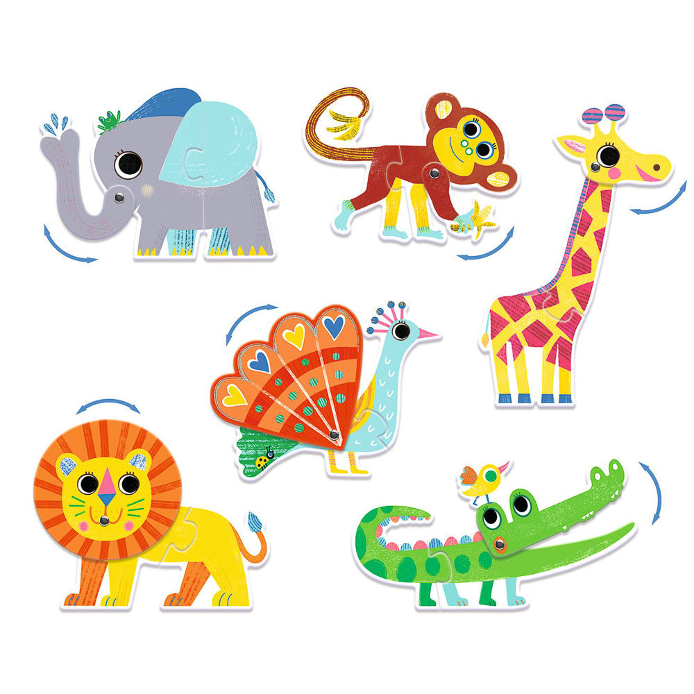 Duo Animals Puzzle | 12pc