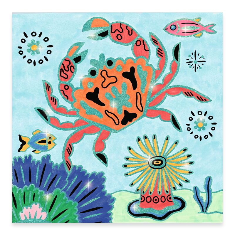 Under The Sea Shiny Colouring