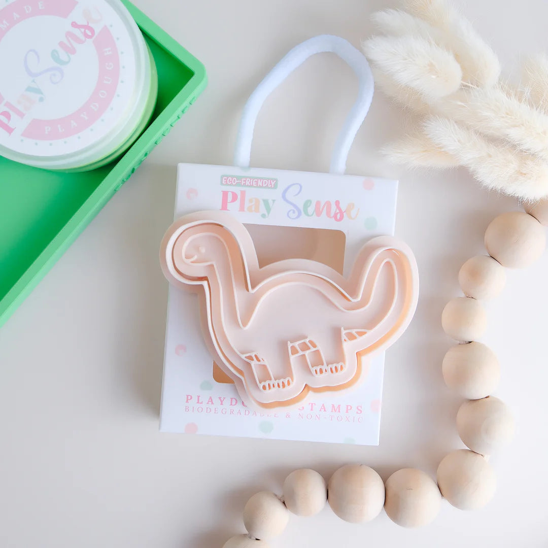 Eco Playdough Stamp Beige Brachiosaurus