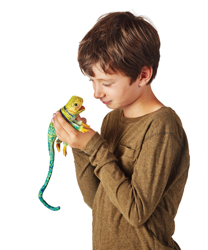 Finger Puppet | Collared Lizard