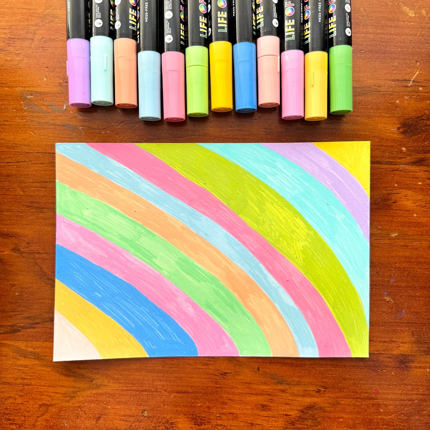 Medium Tip Acrylic Paint Pens | Pastel Dreams