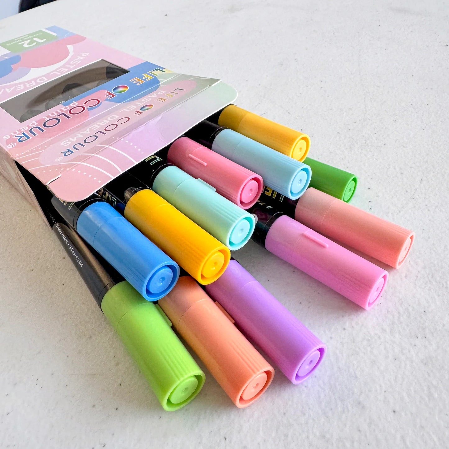 Medium Tip Acrylic Paint Pens | Pastel Dreams