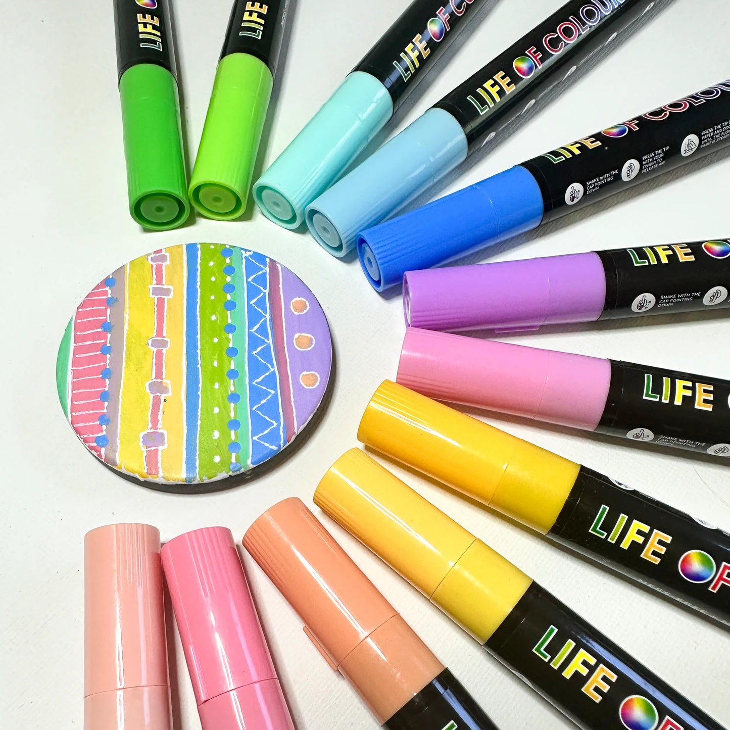 Medium Tip Acrylic Paint Pens | Pastel Dreams
