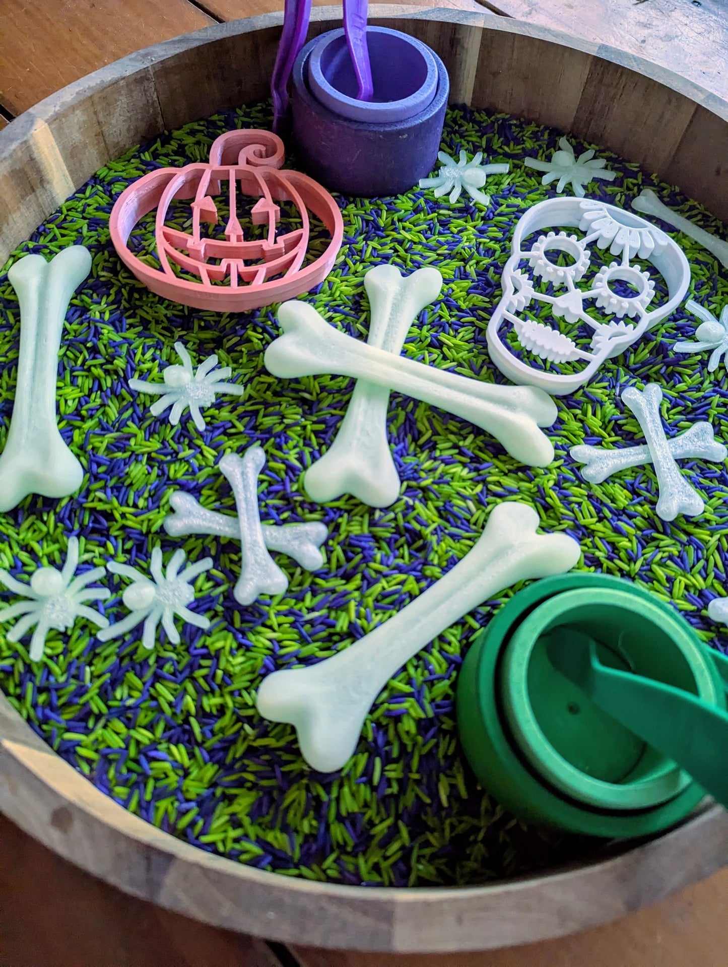 Glow In The Dark Spiders