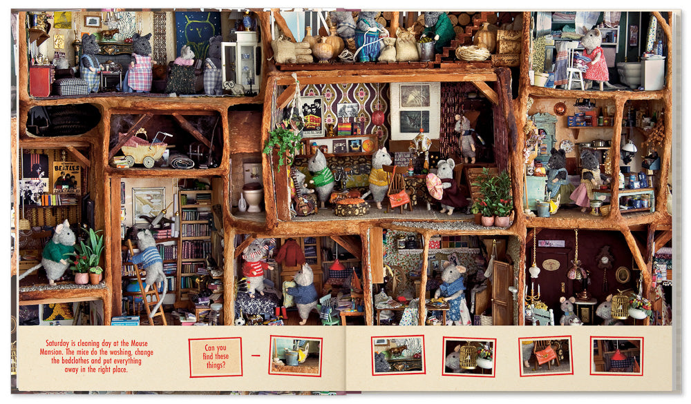 The Mouse Mansion Book - Big Book of Look & Find