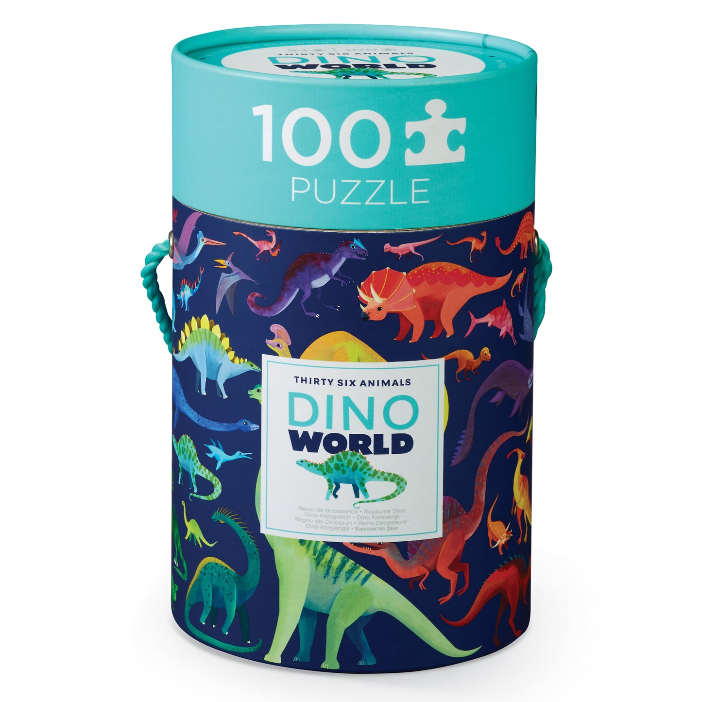 Dino World Animal Species Puzzle 100 Piece