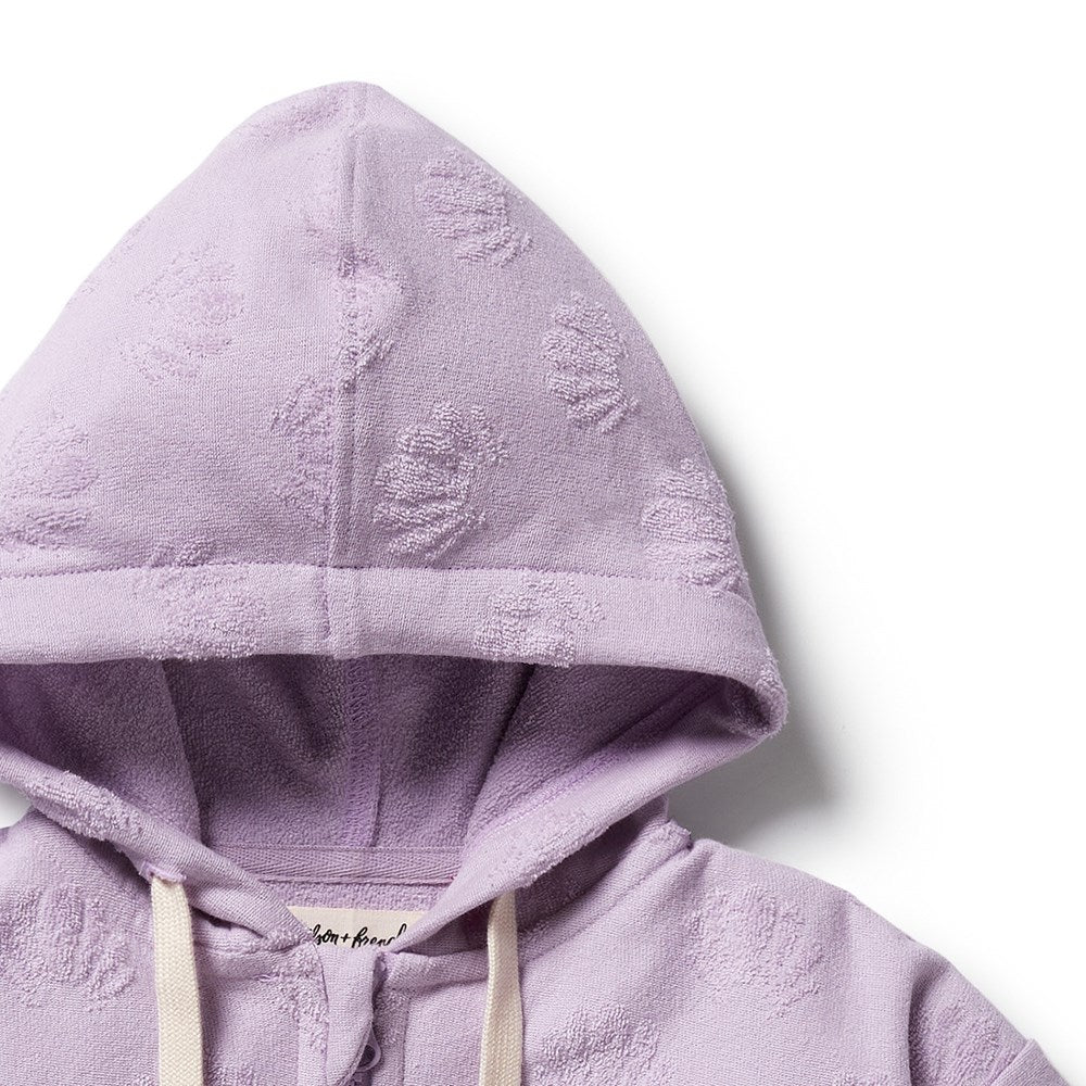 Lavender Shells Organic Terry Hooded Towel – Kuddly Kids