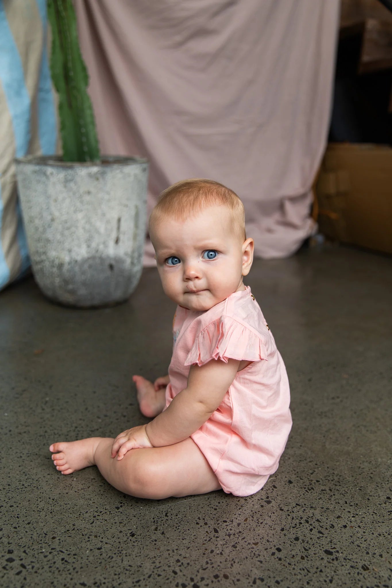 Yasmin Romper Pink Coral