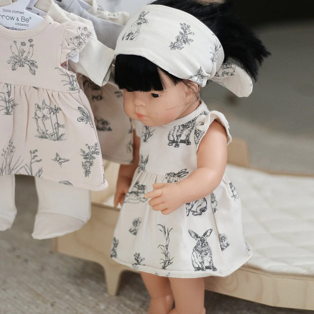 Doll Dress | Almond Burrowers