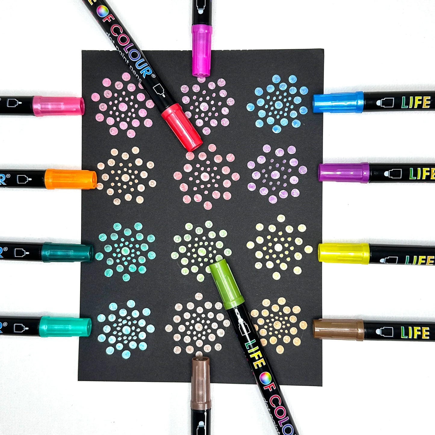 Dot Markers | Acrylic Paint Pens | Metallic