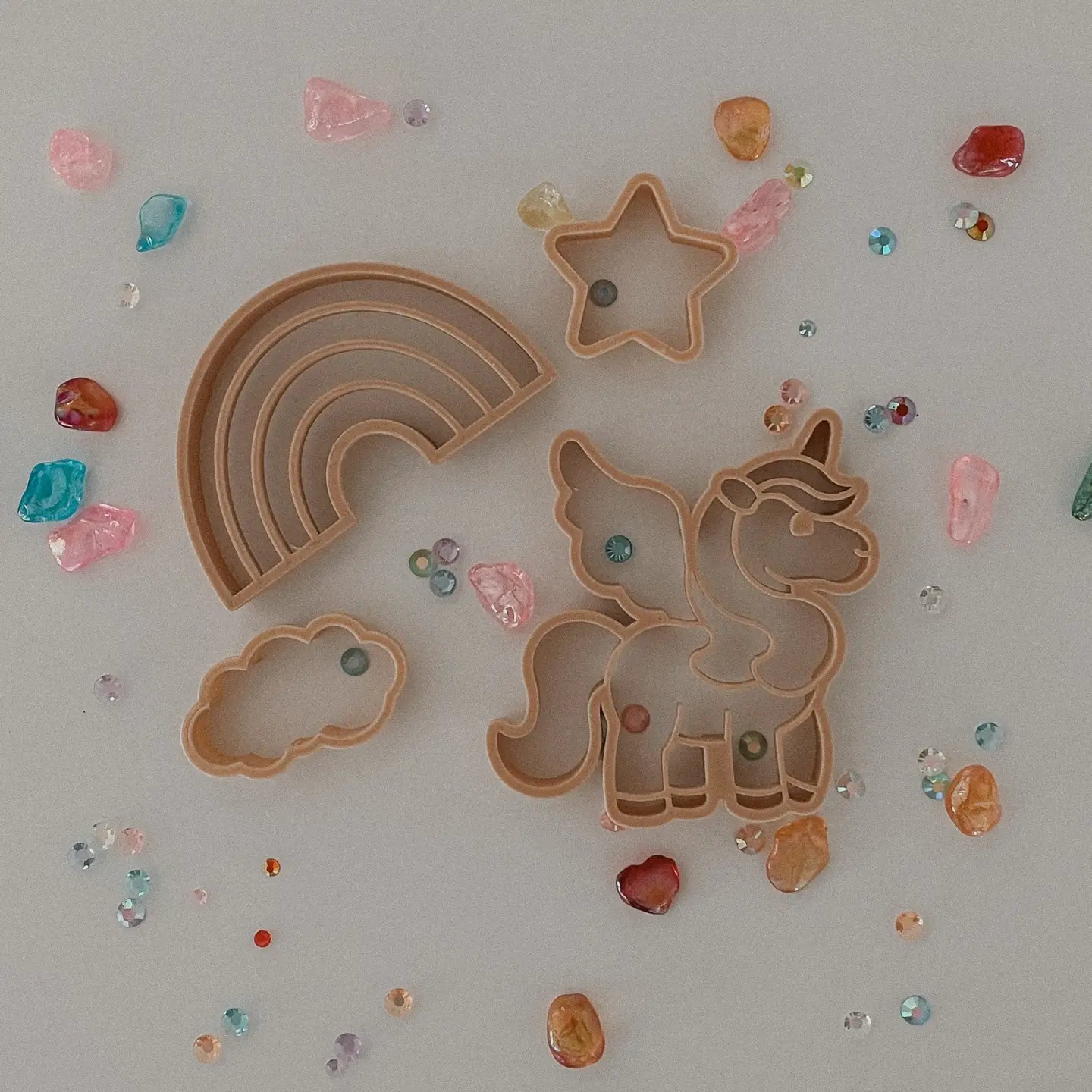 Fairytale Unicorn Eco Playdough Cutter Set
