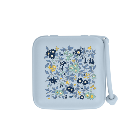 BIBS x Liberty Pacifier Box | Baby Blue & Chamomile Lawn