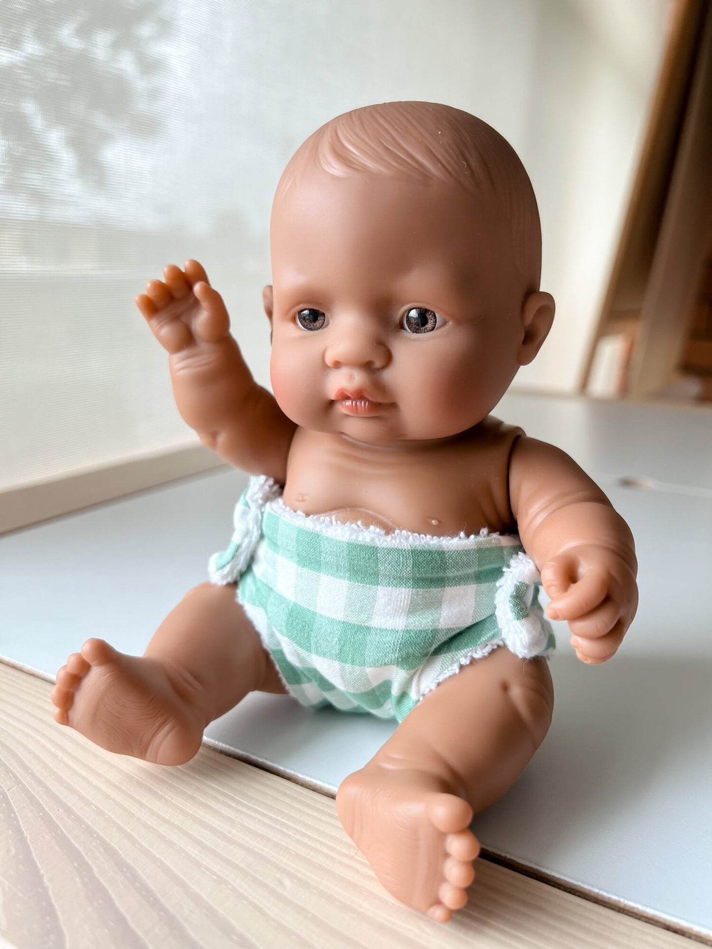 21 cm Doll Nappy | Assorted Gingham