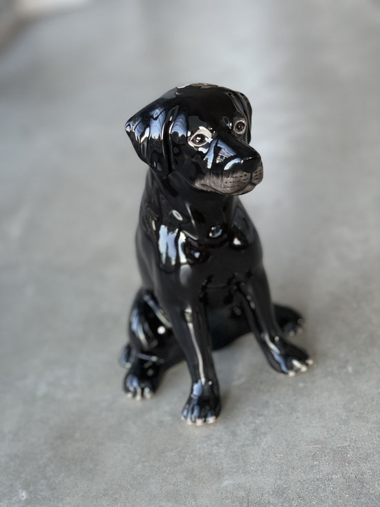Ceramic Money Box | Black Labrador
