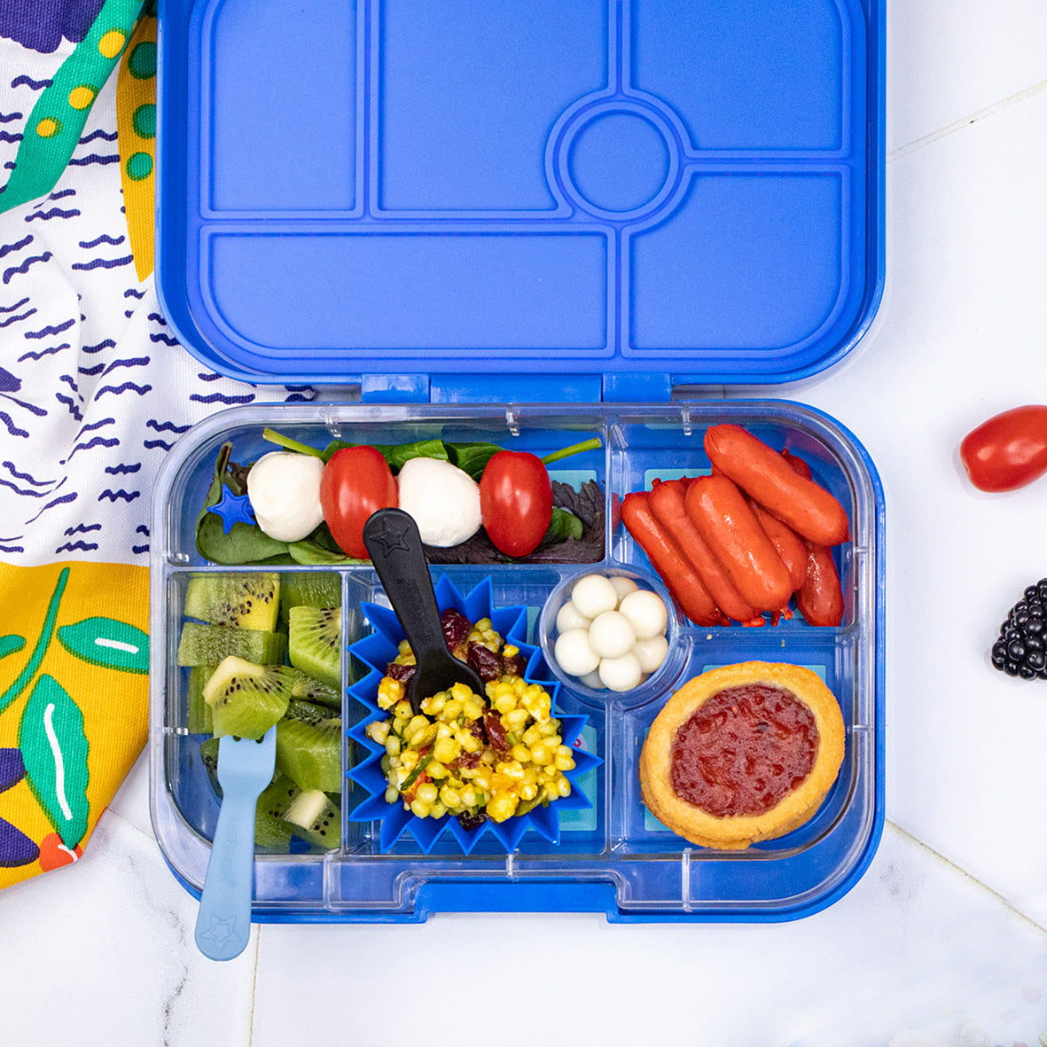 Fork & Spoon Set | Blue