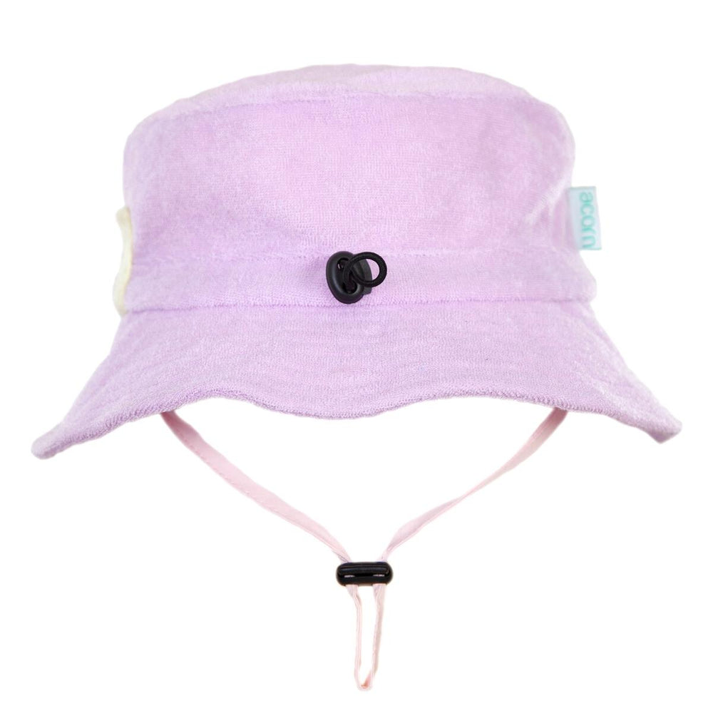 
                      
                        Terry Towelling Bucket Hat | Lavender
                      
                    