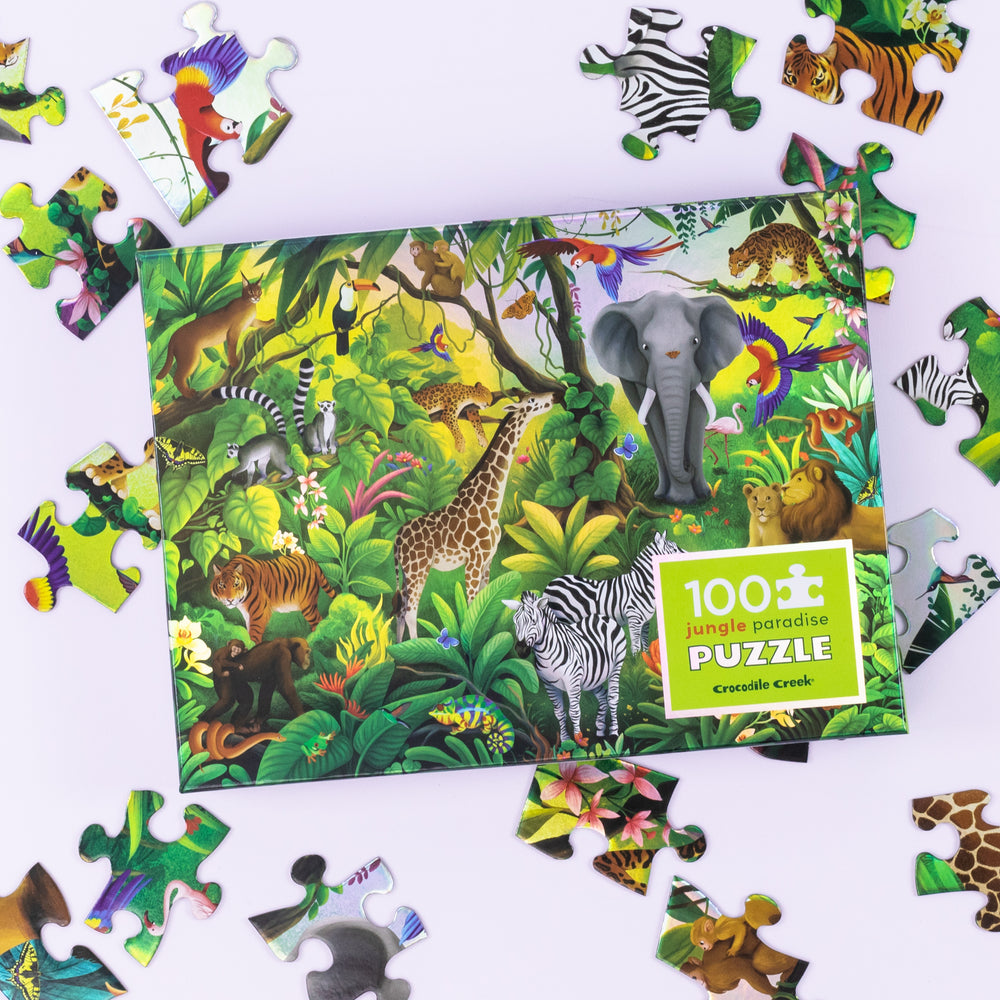 
                      
                        Holographic Puzzle Jungle Paradise 100 Piece
                      
                    
