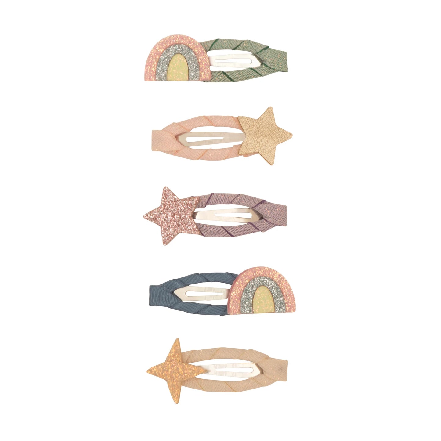 Rainbow & Star Mini Clic Clacs