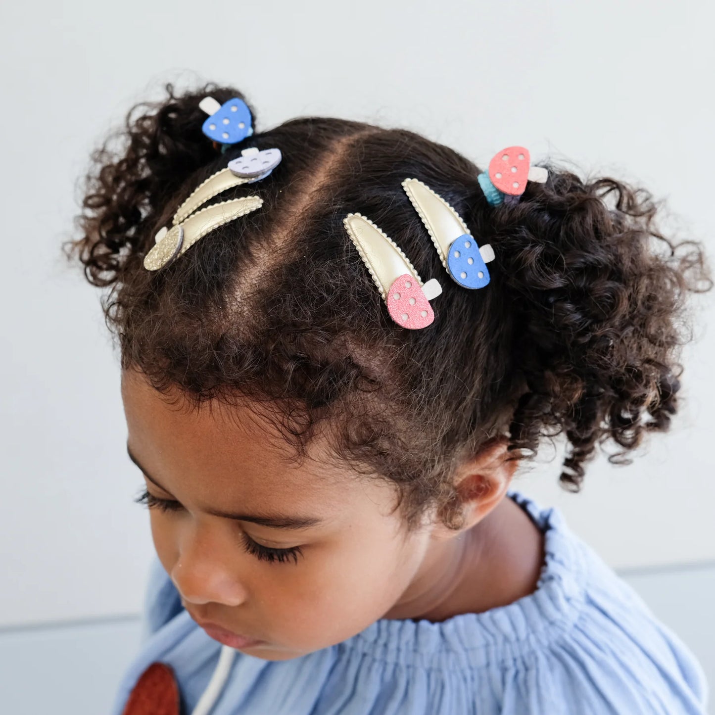 Toadstool Mini Mabel Clips