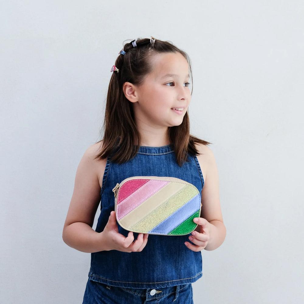 
                      
                        Dazzle Rainbow Stripe Bag
                      
                    