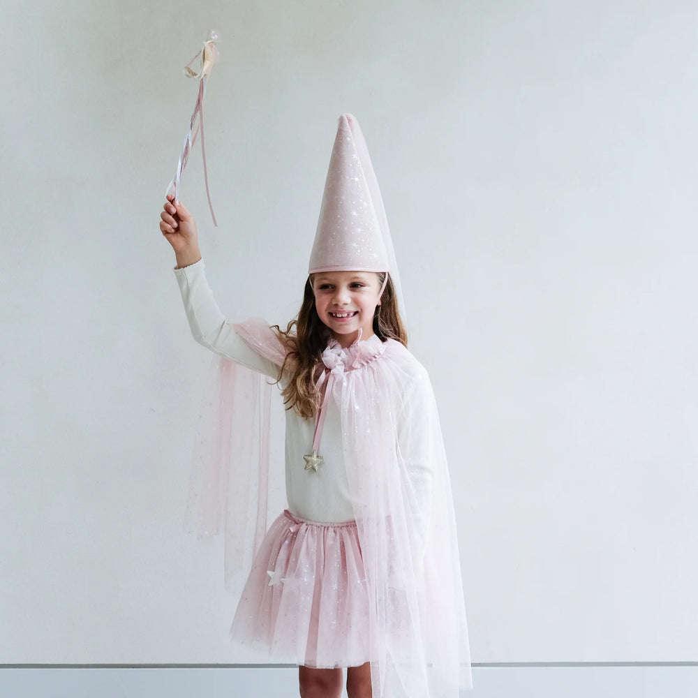 
                      
                        Shimmer Princess Tulle Cape
                      
                    