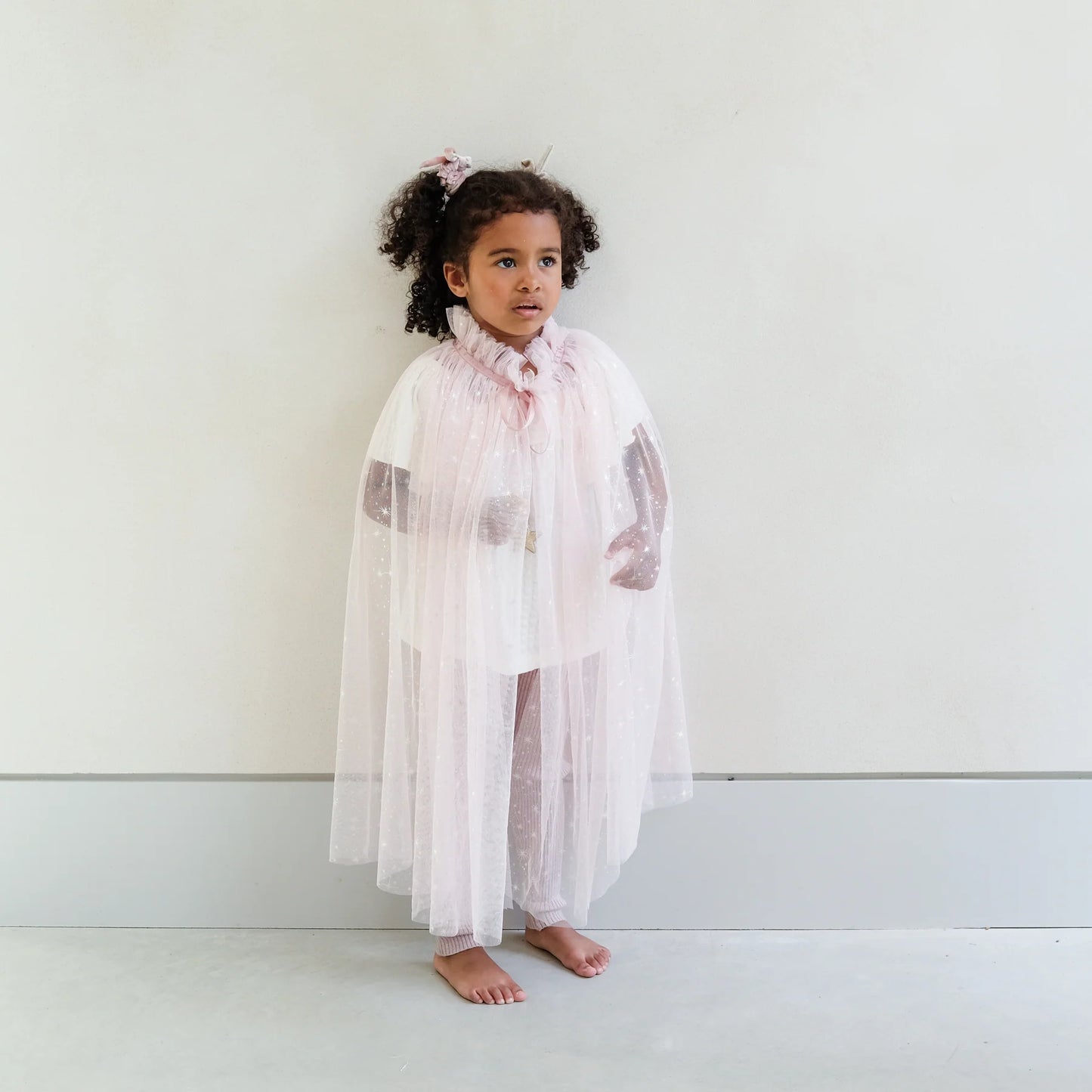 Shimmer Princess Tulle Cape