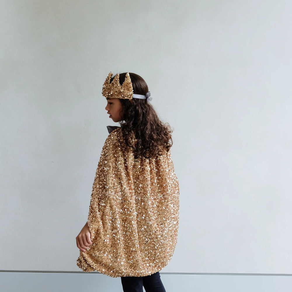 
                      
                        Gold Sequin Crown
                      
                    