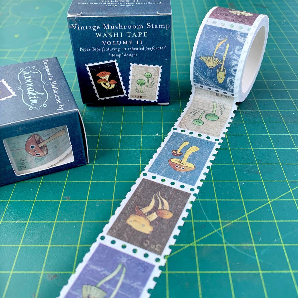 
                      
                        Vintage Mushroom Volume 2 - Stamp Washi Tape
                      
                    