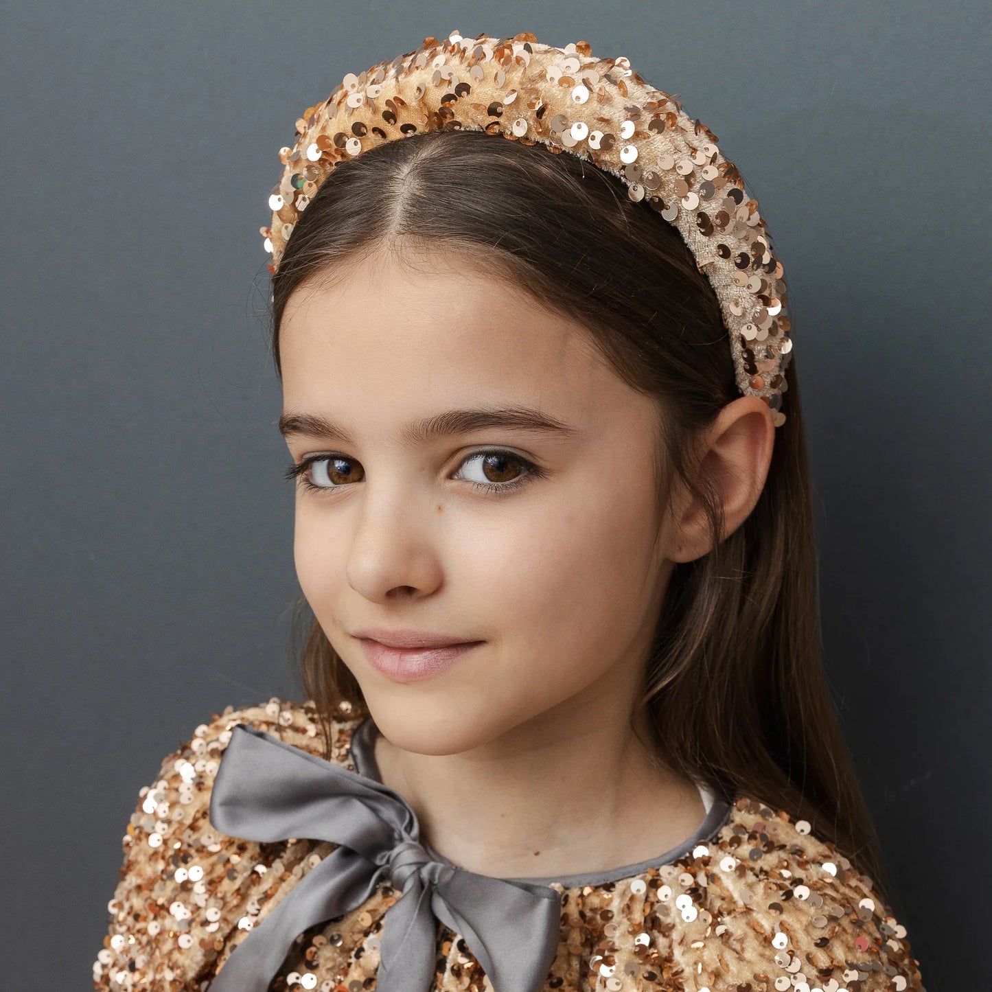 Gold Sequin Alice
