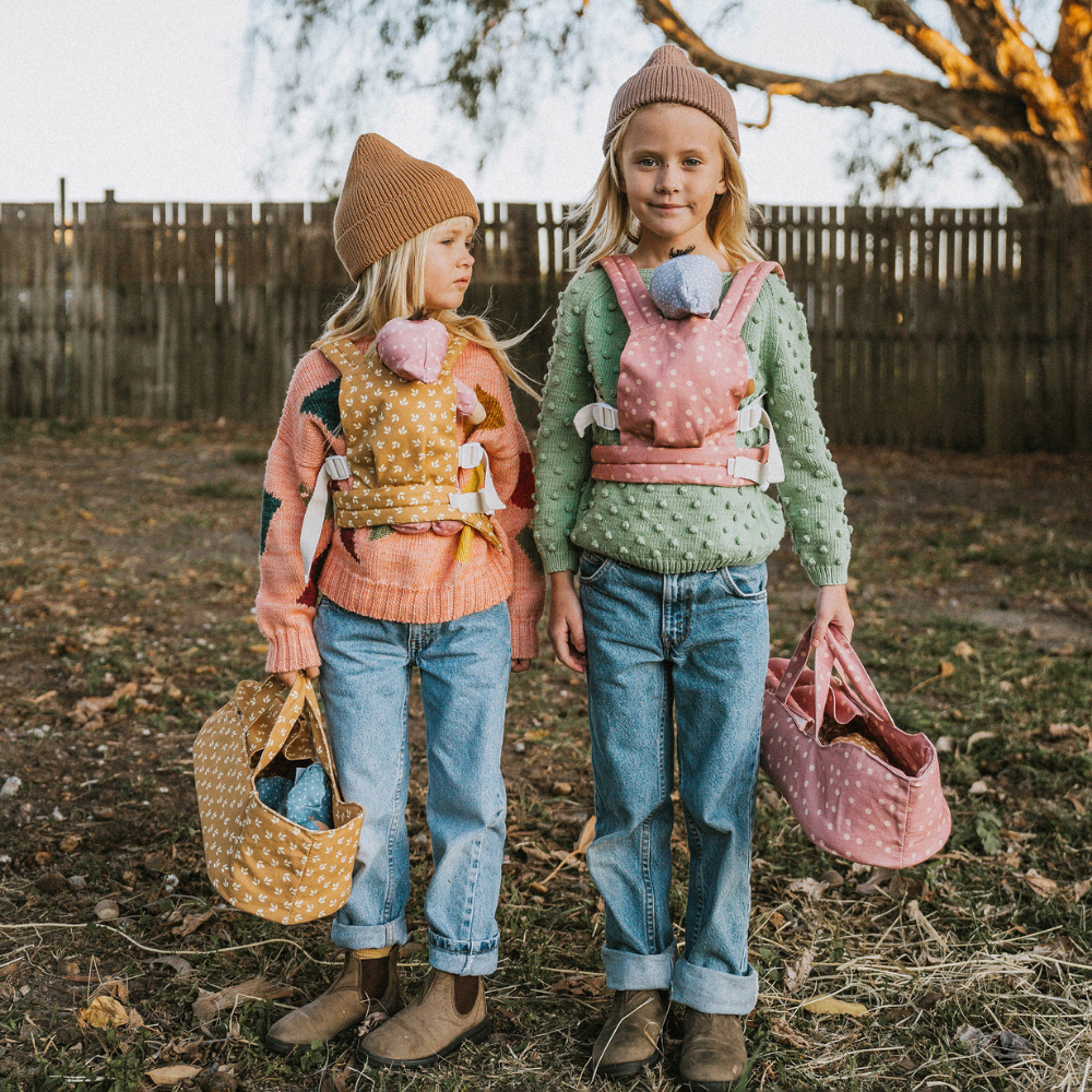 
                      
                        Dinkum Doll Carry Cot | Leaf
                      
                    