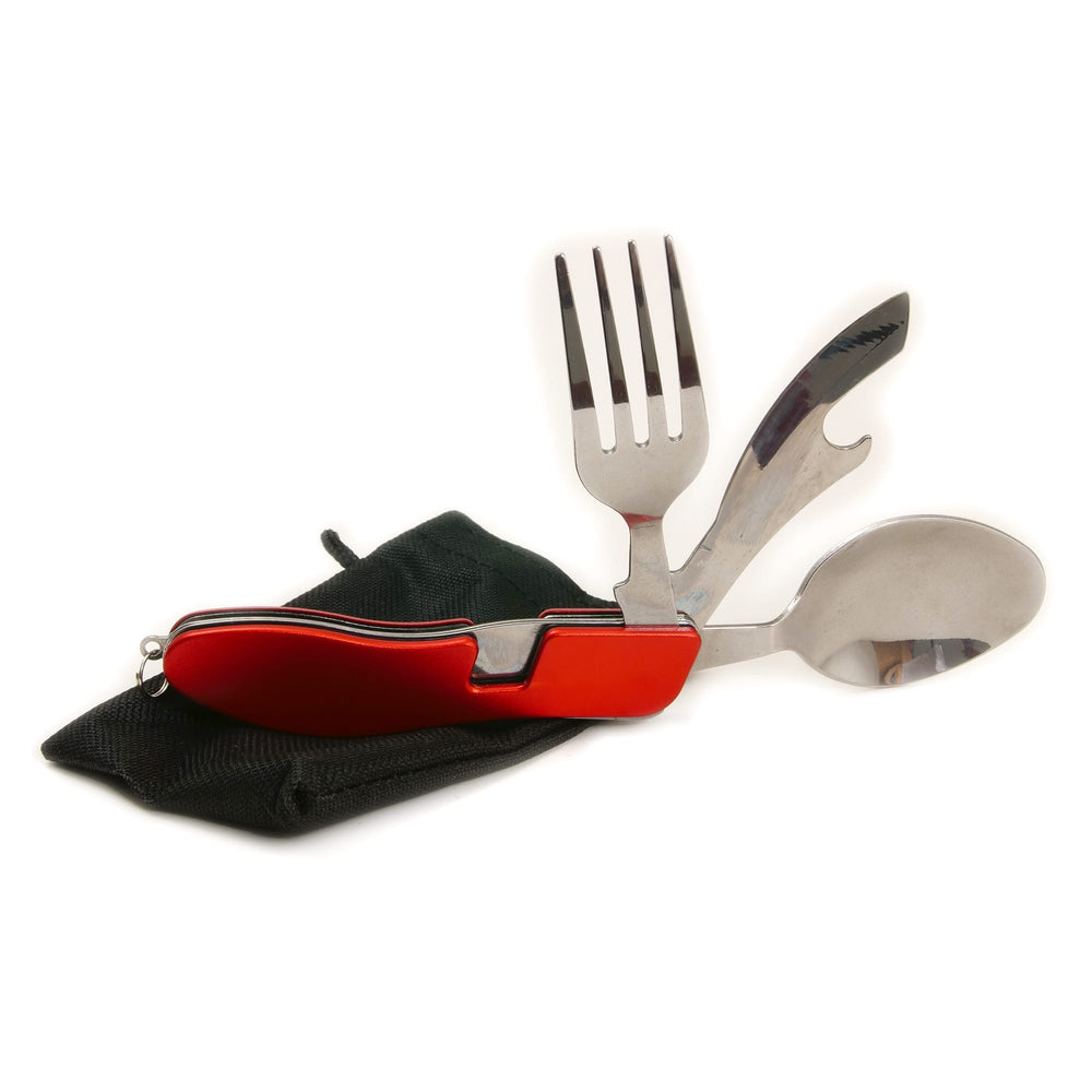 Pocket Knife, Fork and Spoon Set