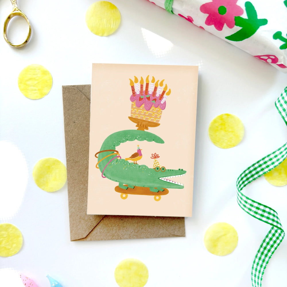 
                      
                        Mini Card | Crocodile
                      
                    