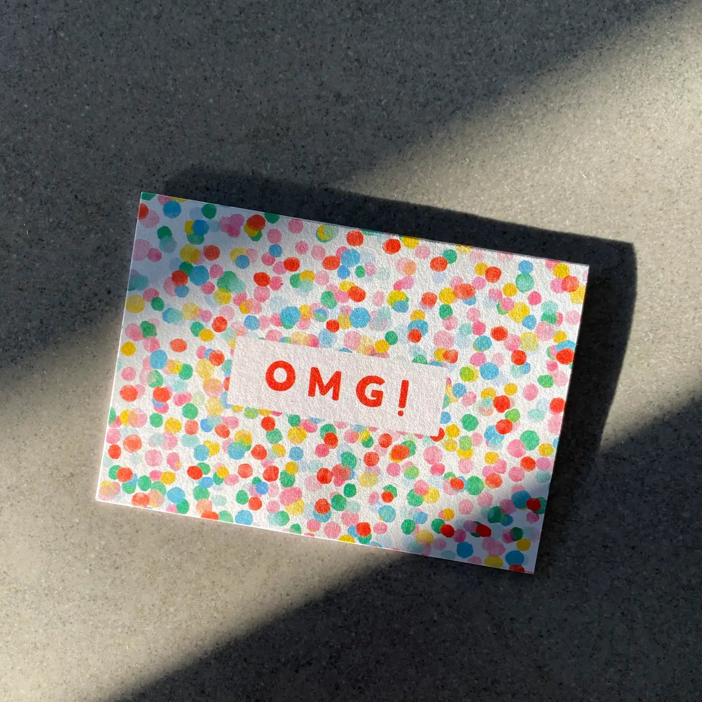 Mini Card | OMG Confetti